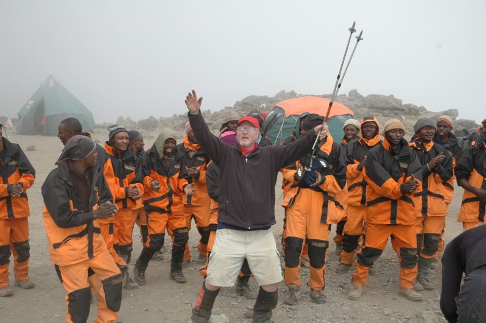 At the Summit - Kilimajaro
